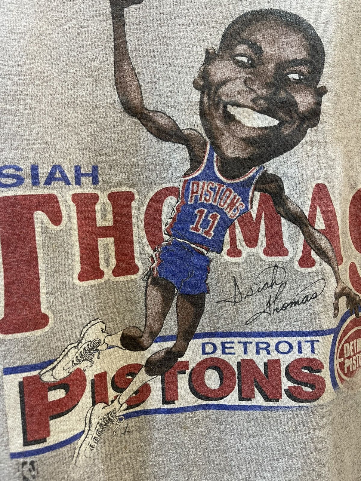 NBA Vintage Thomas 80’s t shirt Size US M / EU 48-50 / 2 - 2 Thumbnail