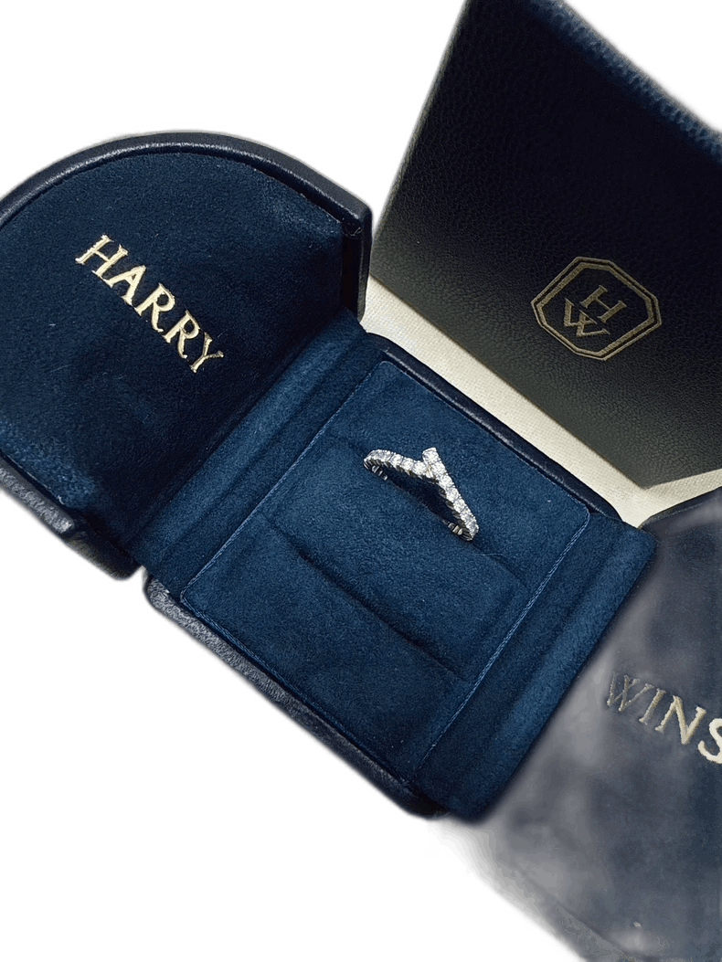 Tiffany & Co. Harry Winston Ribbon Diamond Ring Size ONE SIZE - 1 Thumbnail