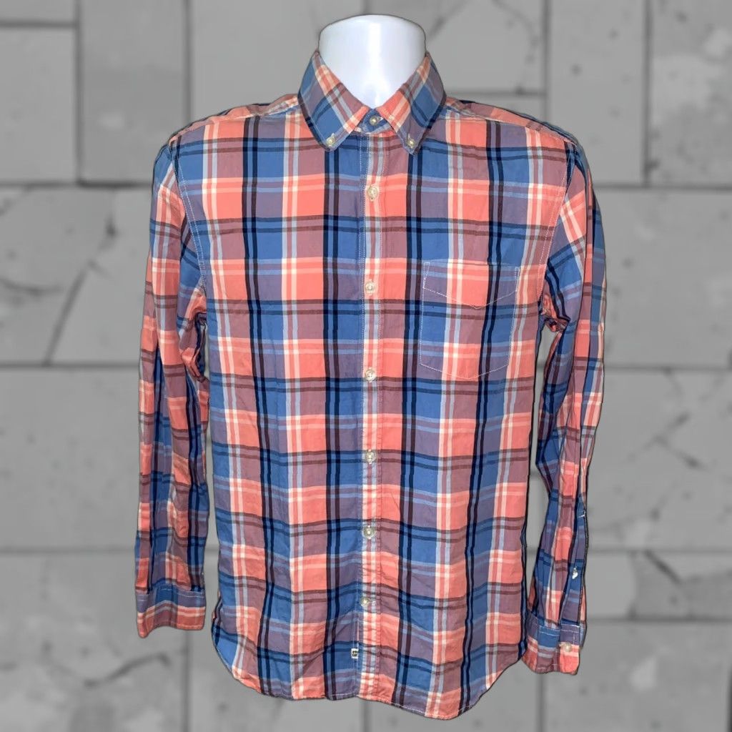 Lucky Brand Lucky Brand Mens Plaid Shirt Button-Up Long Sleeve Size S Multicolor Colorful Casual Cotton Regular Knit? Wait Size US S / EU 44-46 / 1 - 1 Thumbnail