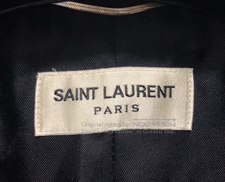 Saint Laurent Paris Saint Laurent Paris Black three-button suit Size US M / EU 48-50 / 2 - 3 Thumbnail