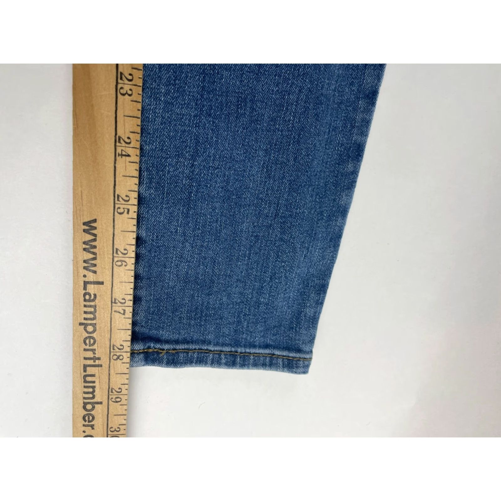 Vintage Universal Thread Jeans Women's 2/26r Blue Denim Skinny Mid Rise Pants Jeans Shirt? Size 28" / US 6 / IT 42 - 7 Thumbnail