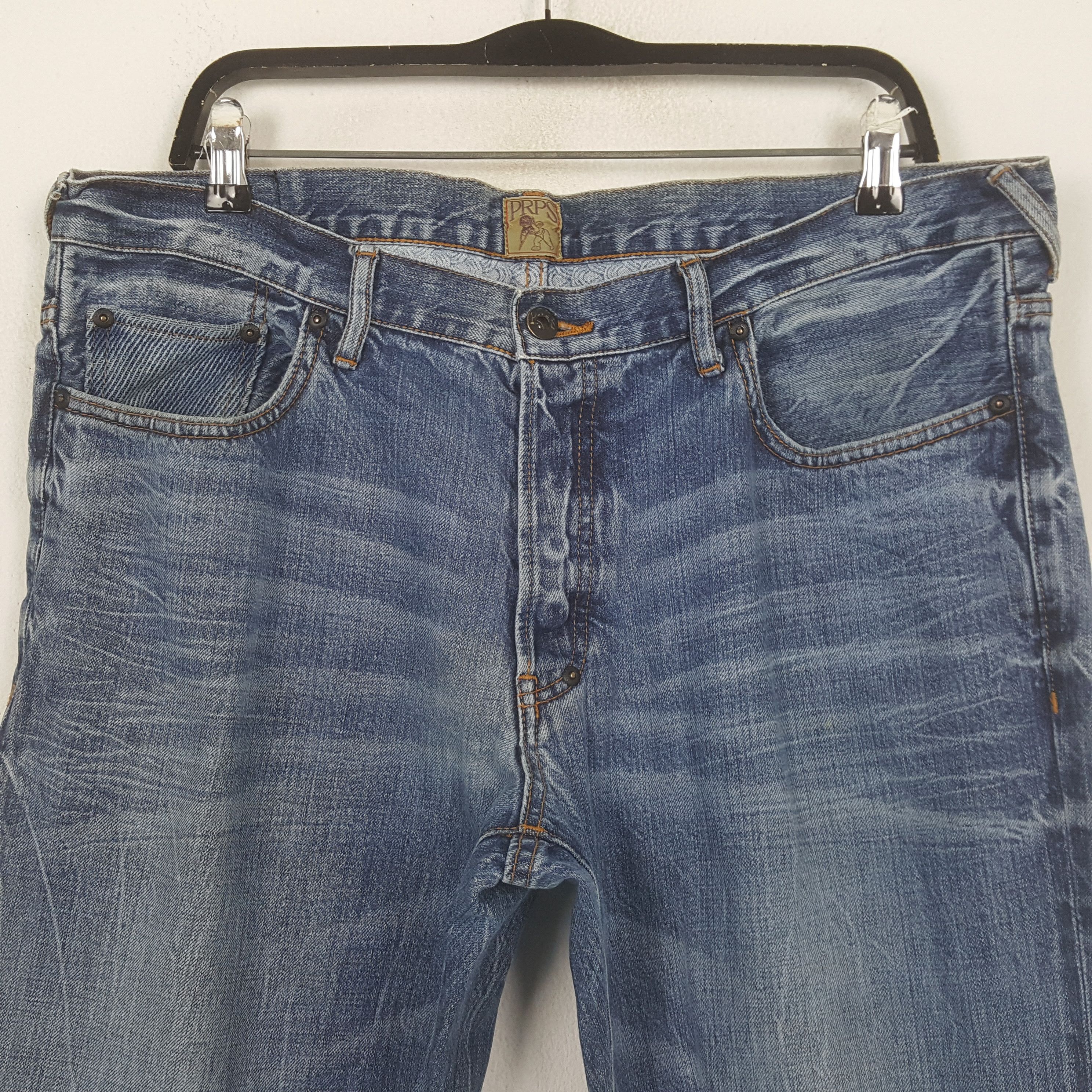 Prps Prps Streetwear Fashion Style Jeans C297N13 Size US 36 / EU 52 - 2 Thumbnail