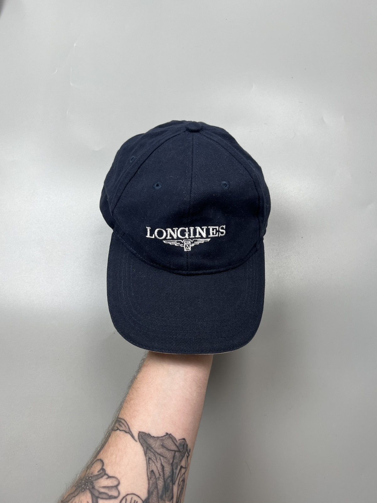 Longines Longines Navy Blue Baseball Cap Hat (Y0472) Size ONE SIZE - 1 Thumbnail