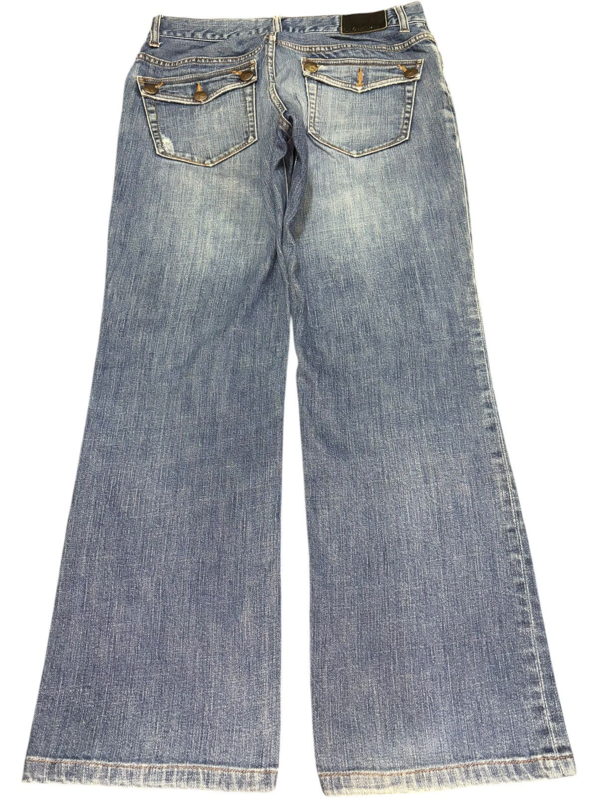Nicole Club Vintage Seduction de Nicole Distressed Bootcut Jeans Size 29" - 2 Thumbnail