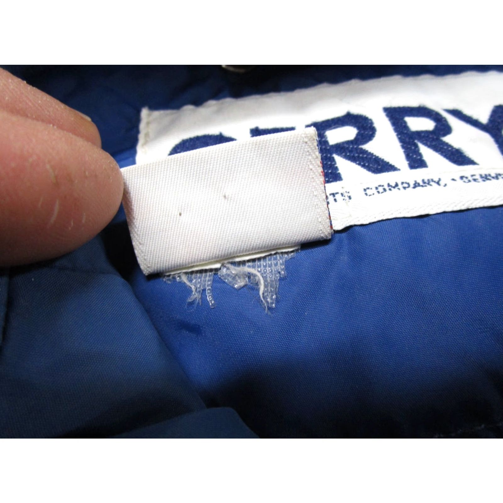 Vintage VINTAGE Gerry Jacket Mens Full Zip Puffer Down Filled 80s Skiing Blue Size 50 Chest 50 READ Size US M / EU 48-50 / 2 - 5 Thumbnail