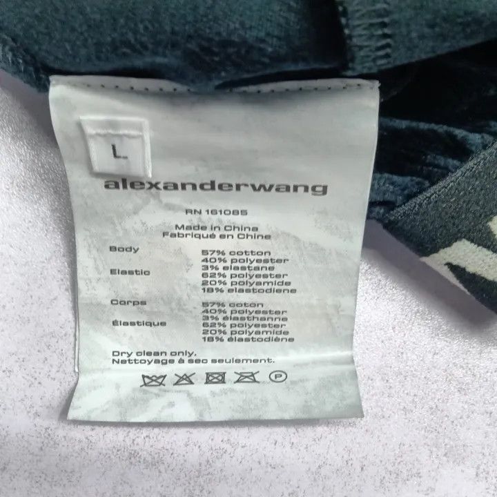 Alexander Wang Alexander Wang Black Stretch Corduroy Casual Pants - Size 29" - 5 Thumbnail