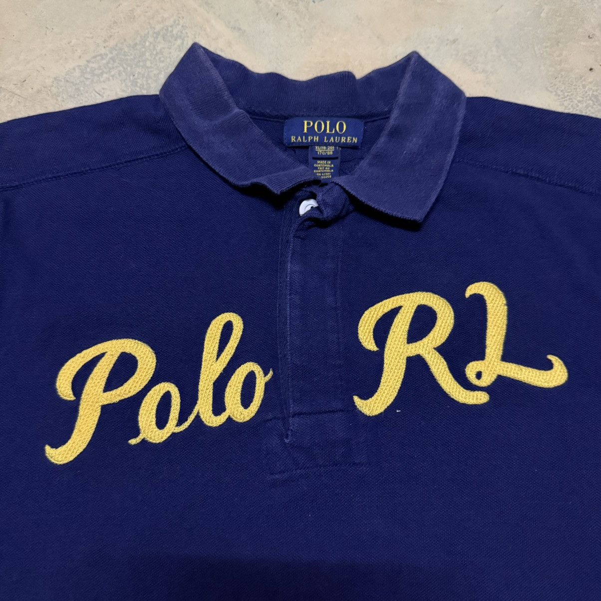 Polo Ralph Lauren × RRL Ralph Lauren × Ralph Lauren Polo Ralph Lauren Big Logo Polo Shirt Size US S / EU 44-46 / 1 - 2 Thumbnail