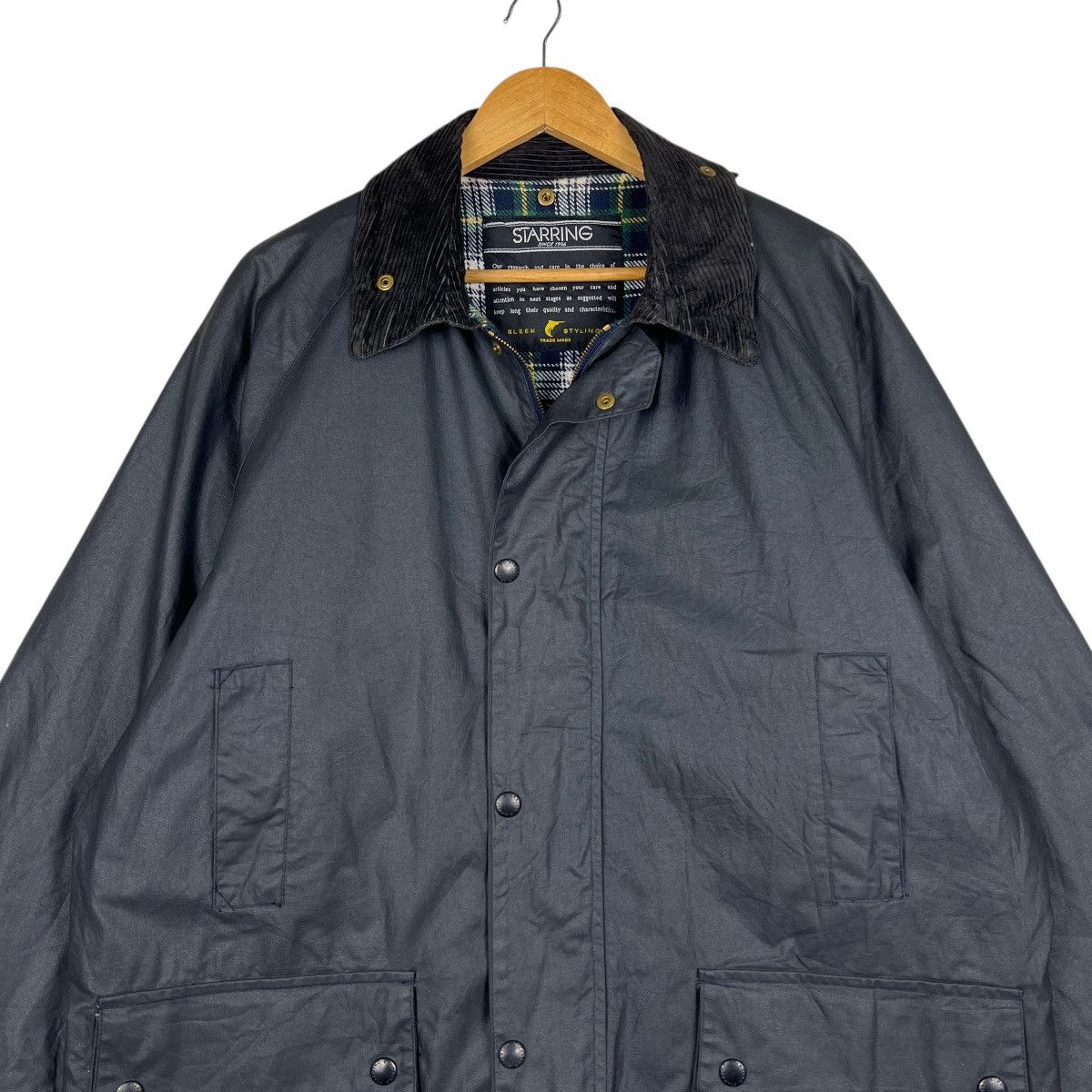 Other Vintage Starring Waxed Hunting Jacket Made In Italy Size US M / EU 48-50 / 2 - 5 Thumbnail