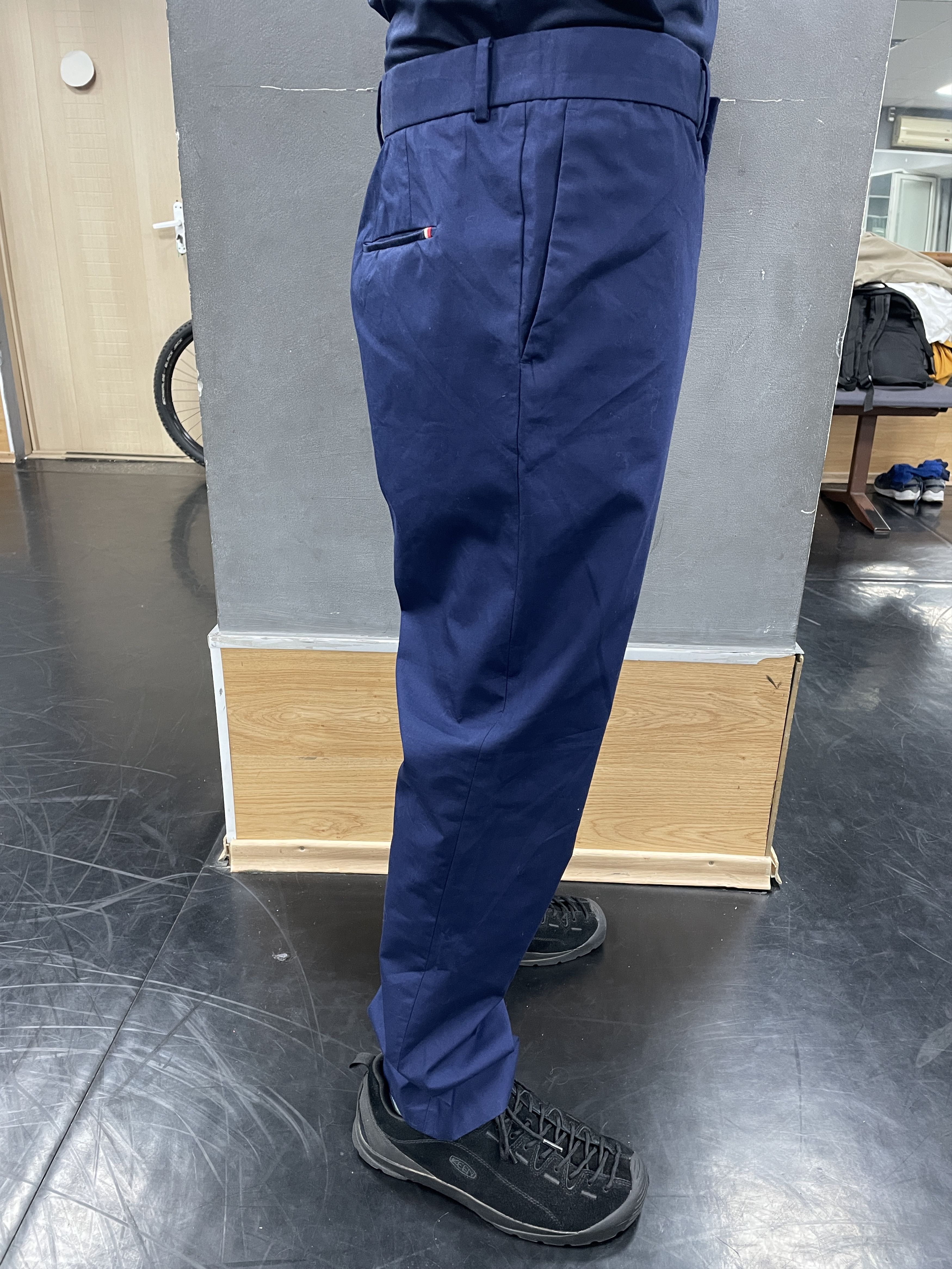 Designer × Moncler Moncler Pantalone Sportivo Dress Pants Blue 54 XL Size US 38 / EU 54 - 3 Thumbnail