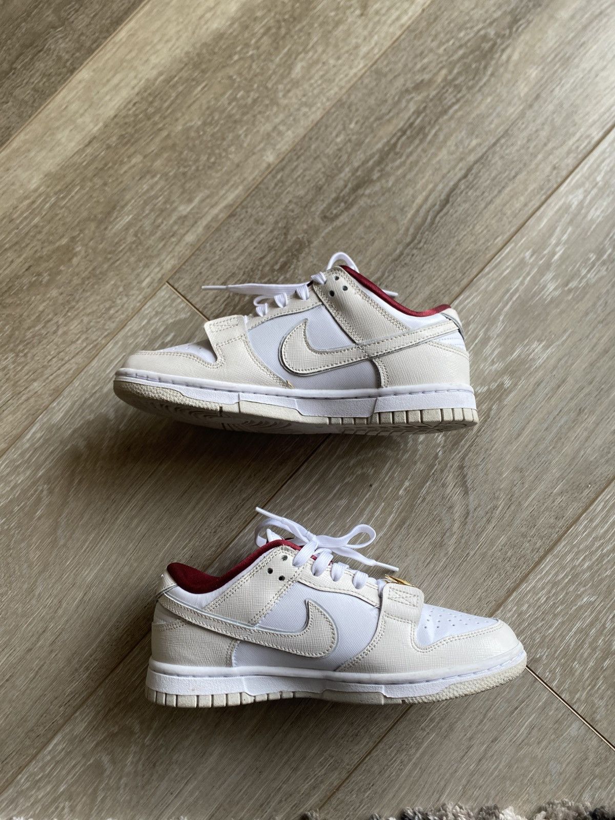 Nike Womens Nike Dunk Low “Just do it” Size 6 Size US 6 / IT 36 - 2 Thumbnail