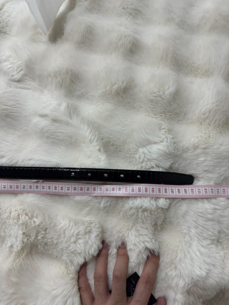 Saint Laurent Paris Saint laurent paris Black silver logo embossed leather belt Size ONE SIZE - 8 Thumbnail