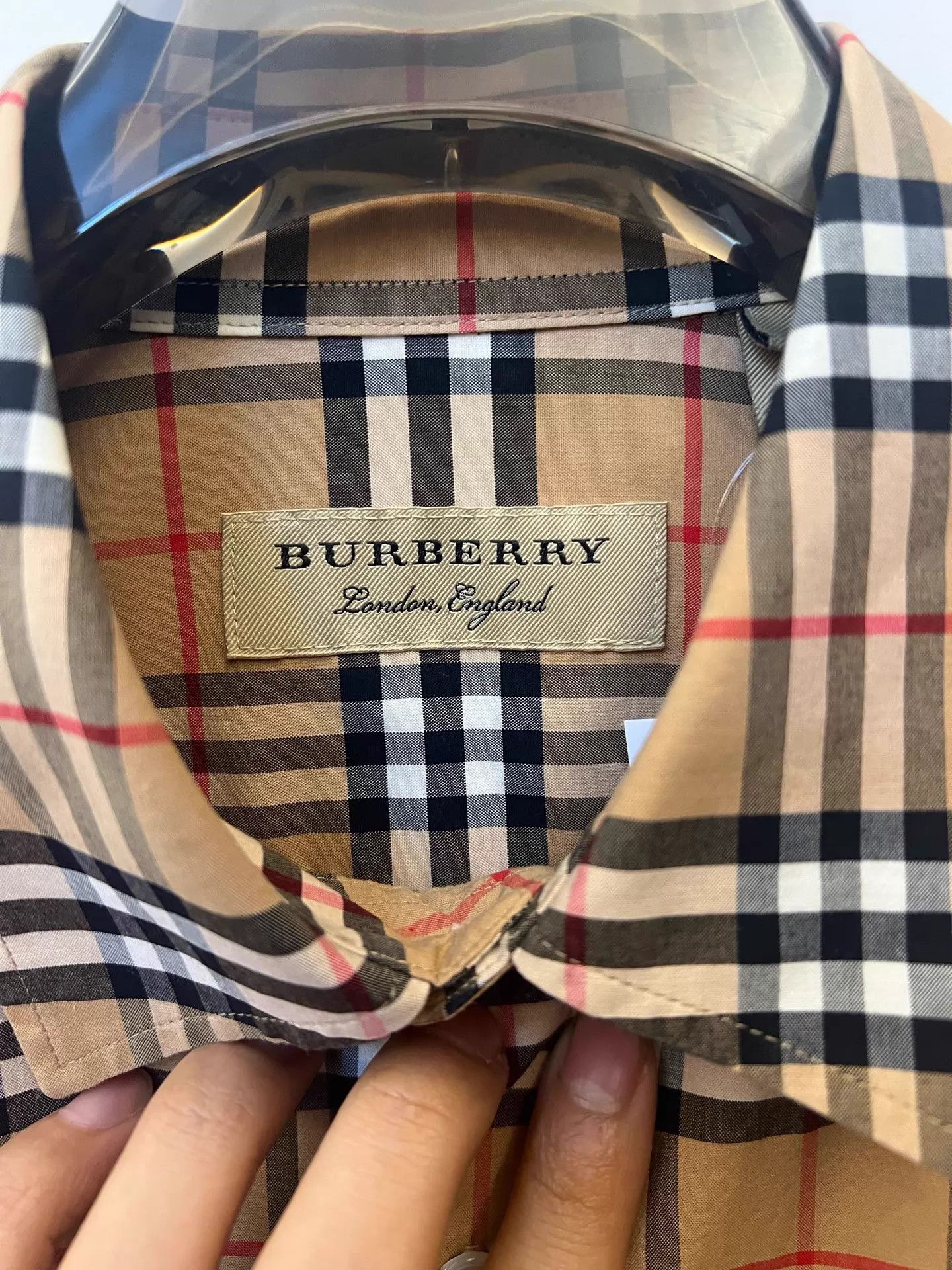 Burberry Burberry Classic Check LS Shirt XS Almost New Size US XS / EU 42 / 0 - 3 Thumbnail