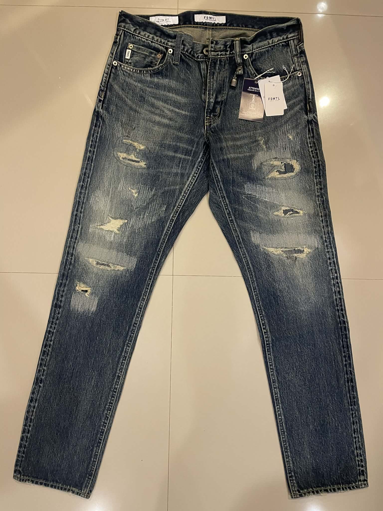 FDMTL FDMTL Jeans (CS124) Size US 30 / EU 46 - 1 Thumbnail