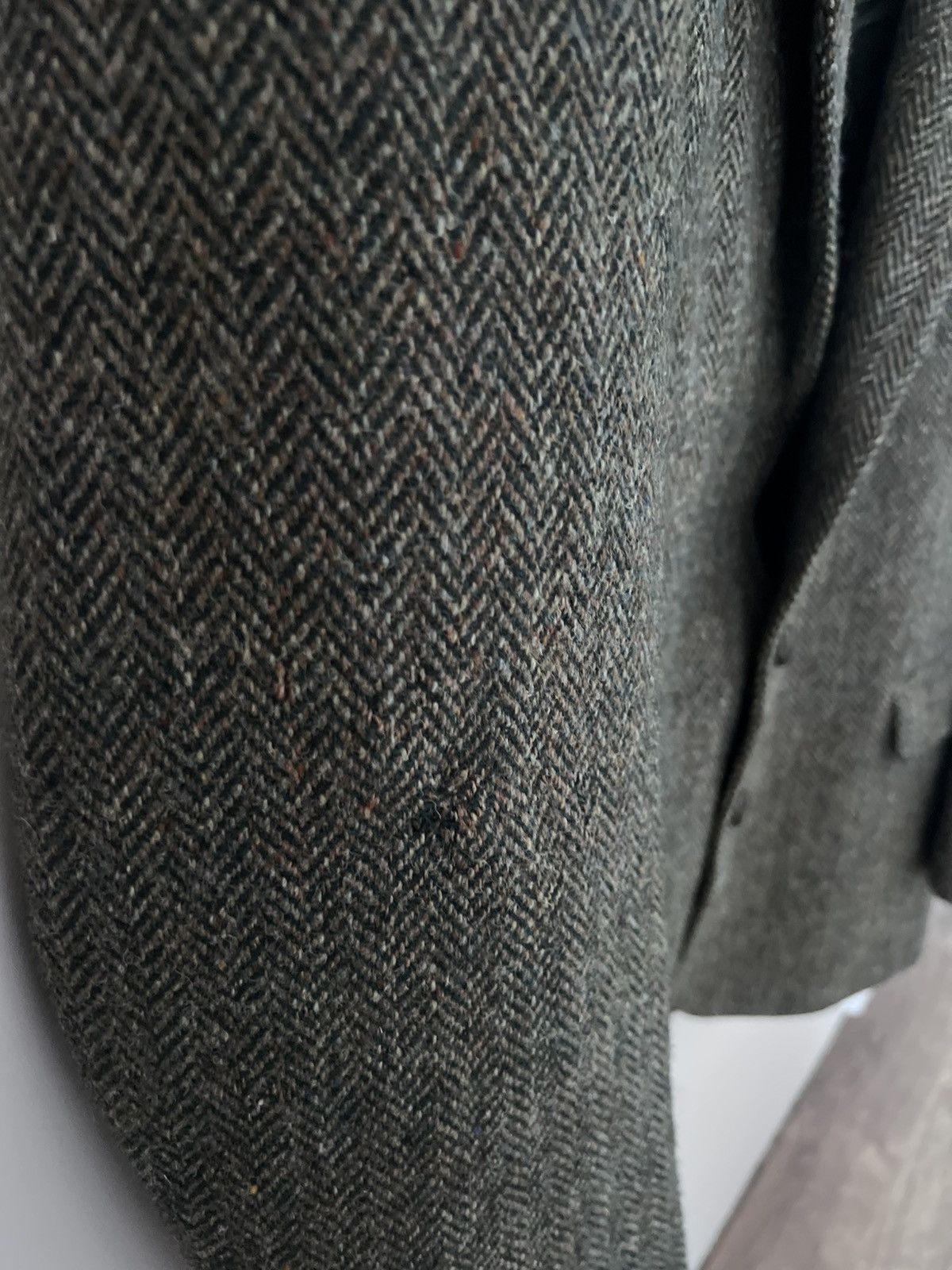Harris Tweed Very rare wool blazer harris tweed Size 42R - 4 Thumbnail