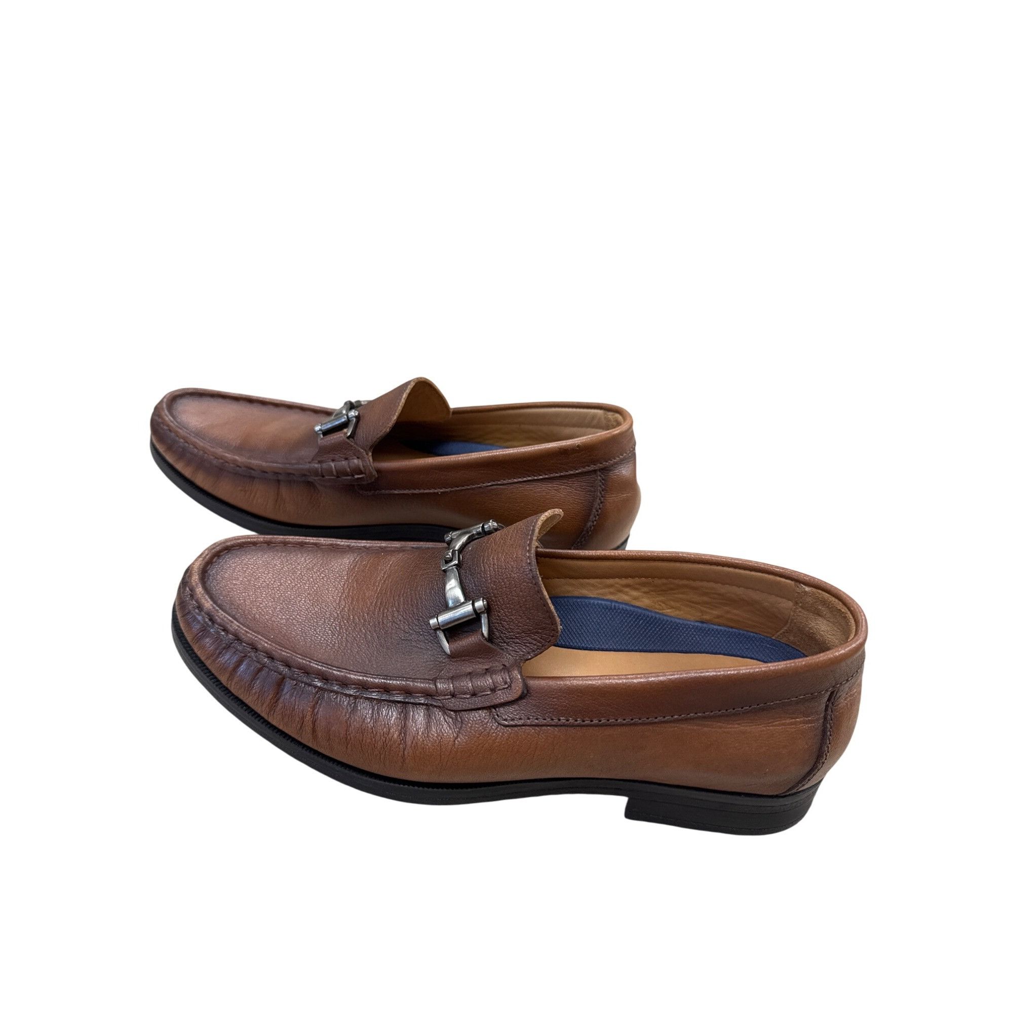 Other Flag LTD Nappa Glove mens brown leather loafers 8.5M SKU 714 Size US 8.5 / EU 41-42 - 3 Thumbnail