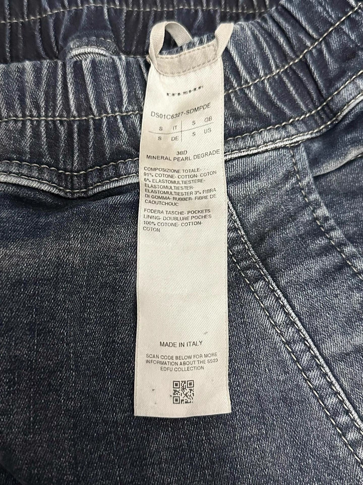 Rick Owens Rick Owens Geth Belas Washed Denim Wide-Leg Pants K34 Size US 31 - 4 Thumbnail