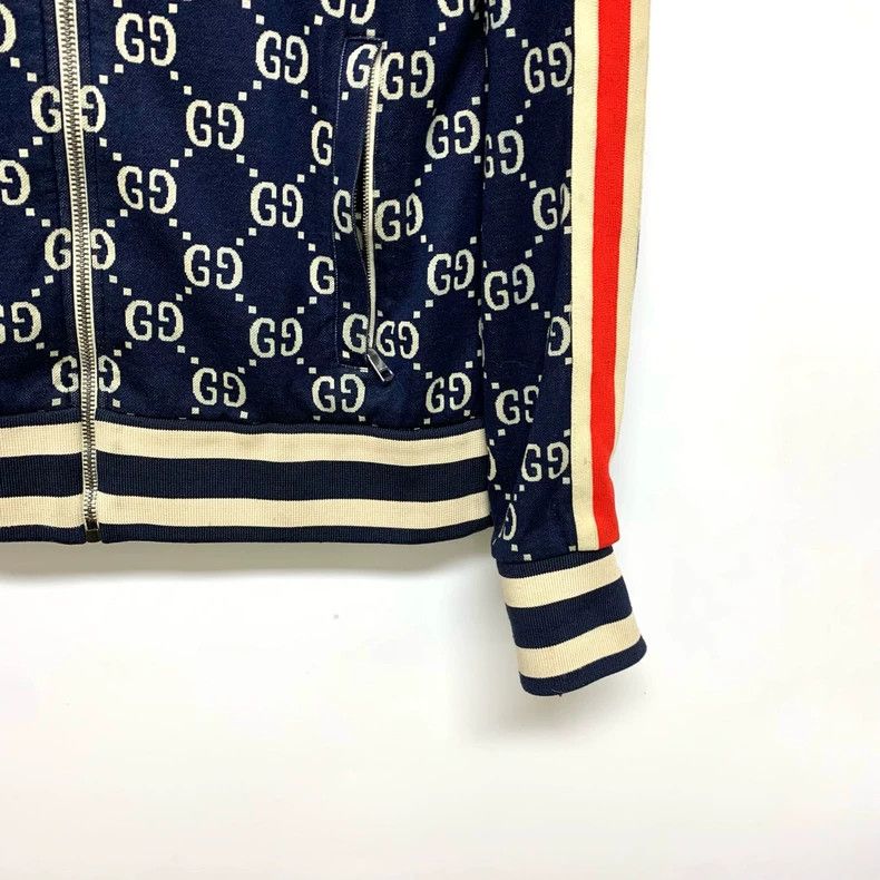 Gucci Gucci Red and blue full-print zipper jacket 2504-Nextarrow Size US S / EU 44-46 / 1 - 8 Thumbnail