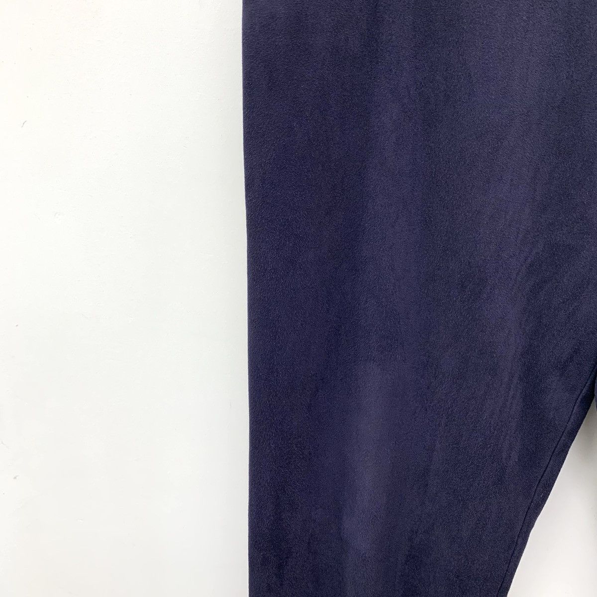 Armani Armani Blue Pocket Zipper Design Velvet Casual Pants K26WX Size US 36 / EU 52 - 4 Thumbnail