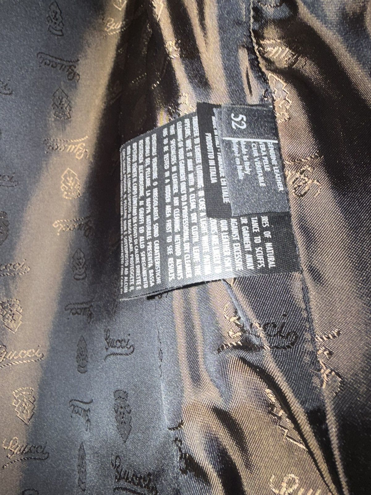 Gucci Gucci calf leather skin jacket Size US L / EU 52-54 / 3 - 5 Thumbnail