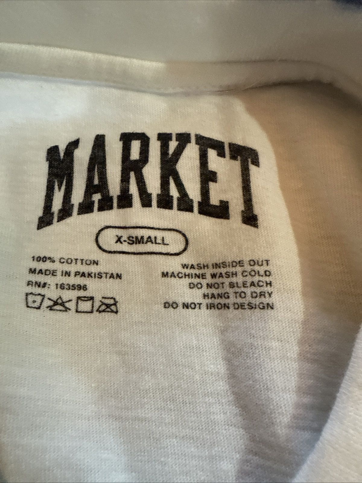 Market MARKET Football Club Bulldog Graphic T-Shirt White X-Small Size US XS / EU 42 / 0 - 2 Thumbnail