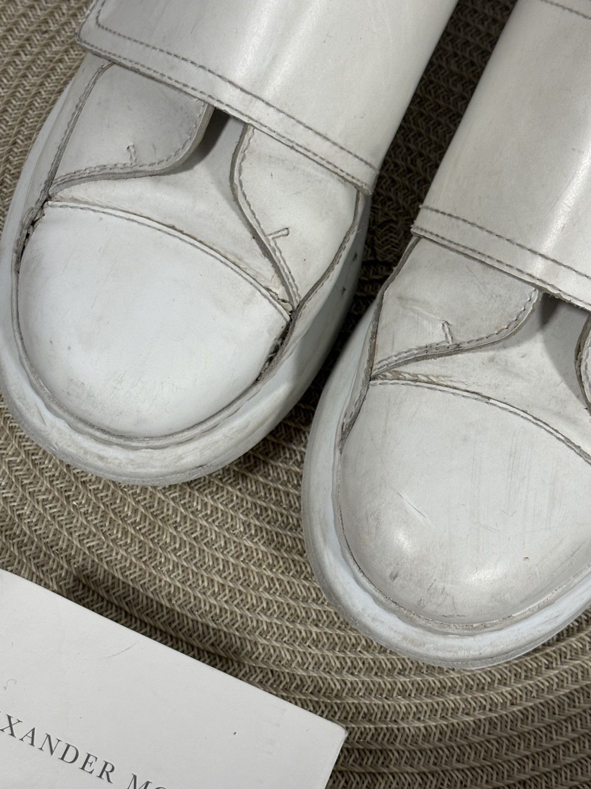 Alexander McQueen Alexander McQueen Oversized Sneakers Dirty Trash Size: 38 Size US 8 / IT 38 - 3 Thumbnail