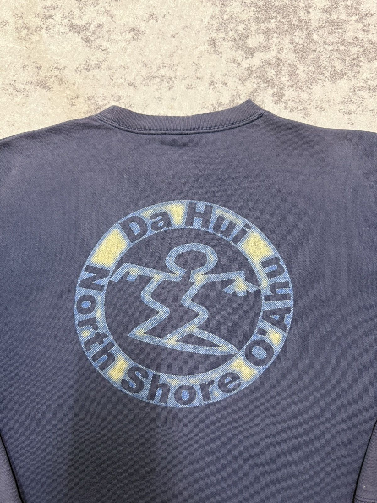 Vintage Vintage Da Hui North Shore Surfing Sunfaded Backhit Sweat Size US S / EU 44-46 / 1 - 13 Thumbnail
