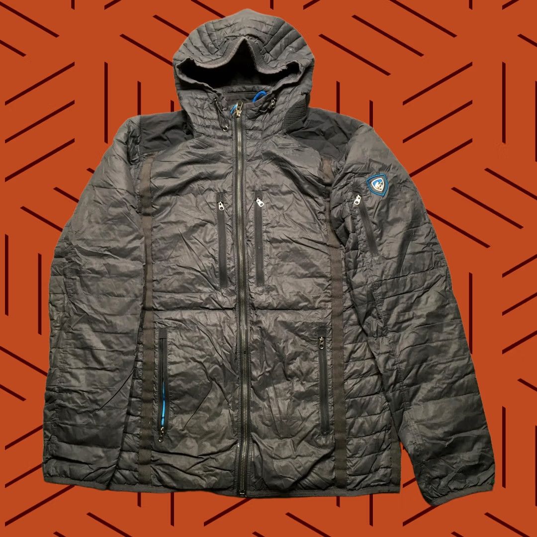 Vintage Kuhl Projekt Jacket Mens Small S Gray Down Puffer Hooded 1051 Insulated Size US S / EU 44-46 / 1 - 1 Thumbnail