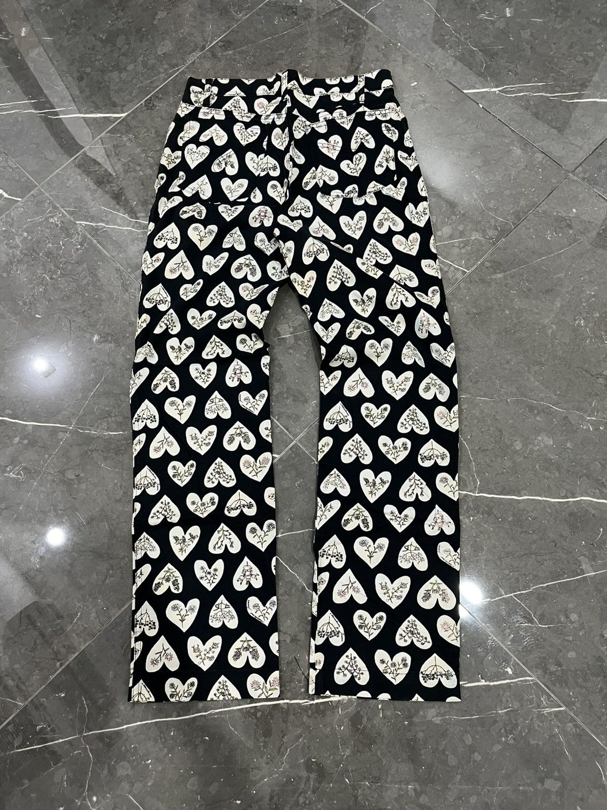 Love Moschino × Moschino Moschino love printed Size 30" / US 8 / IT 44 - 2 Thumbnail