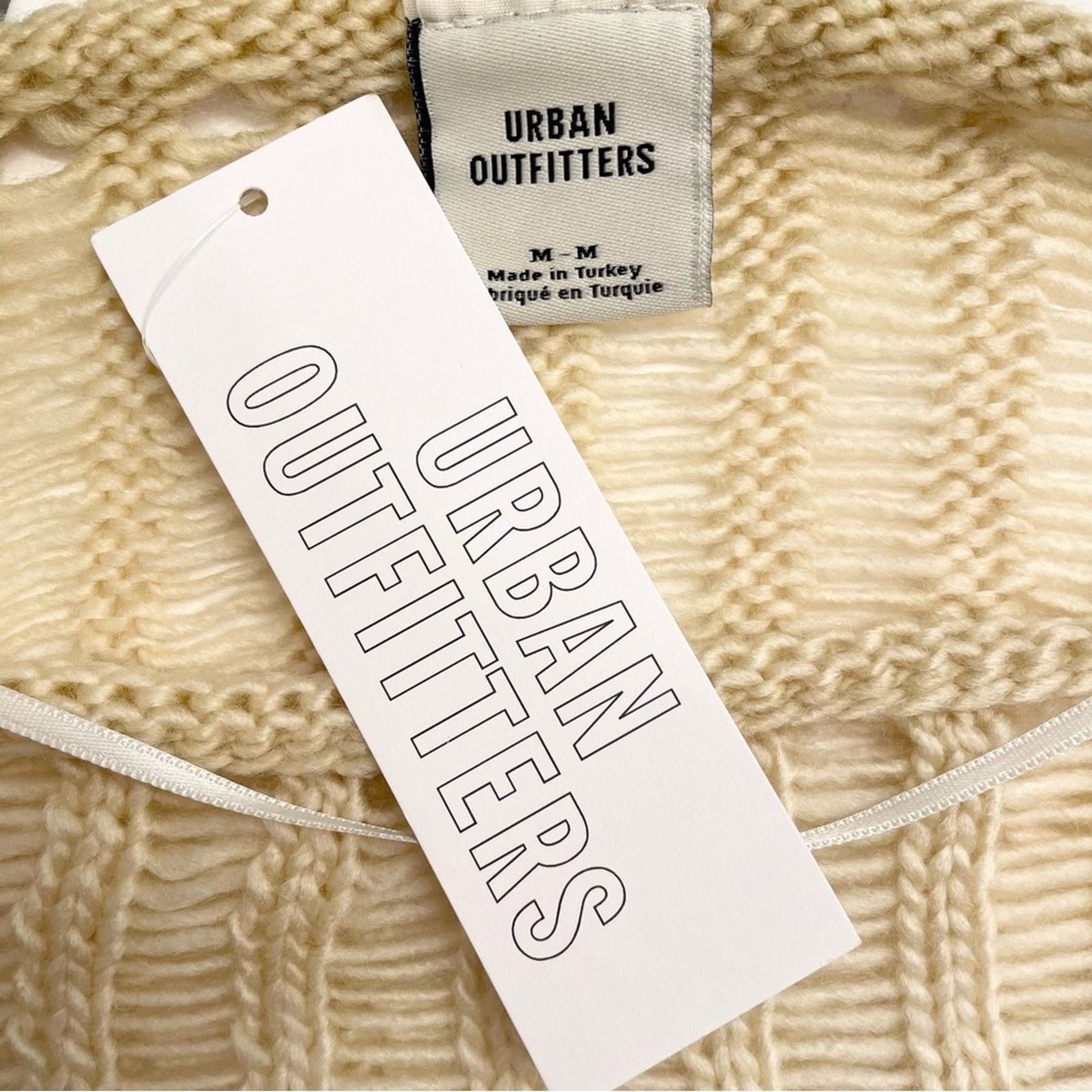 Urban Outfitters Urban Outfitters Ladder-Knit Shrug Sweater M Size M / US 6-8 / IT 42-44 - 8 Thumbnail