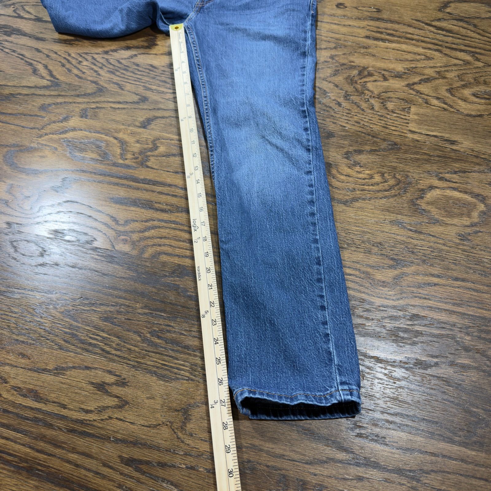 Levi's Levi's 511 Slim Fit Jeans 30x30 Medium Wash Blue Denim Size US 30 / EU 46 - 6 Thumbnail