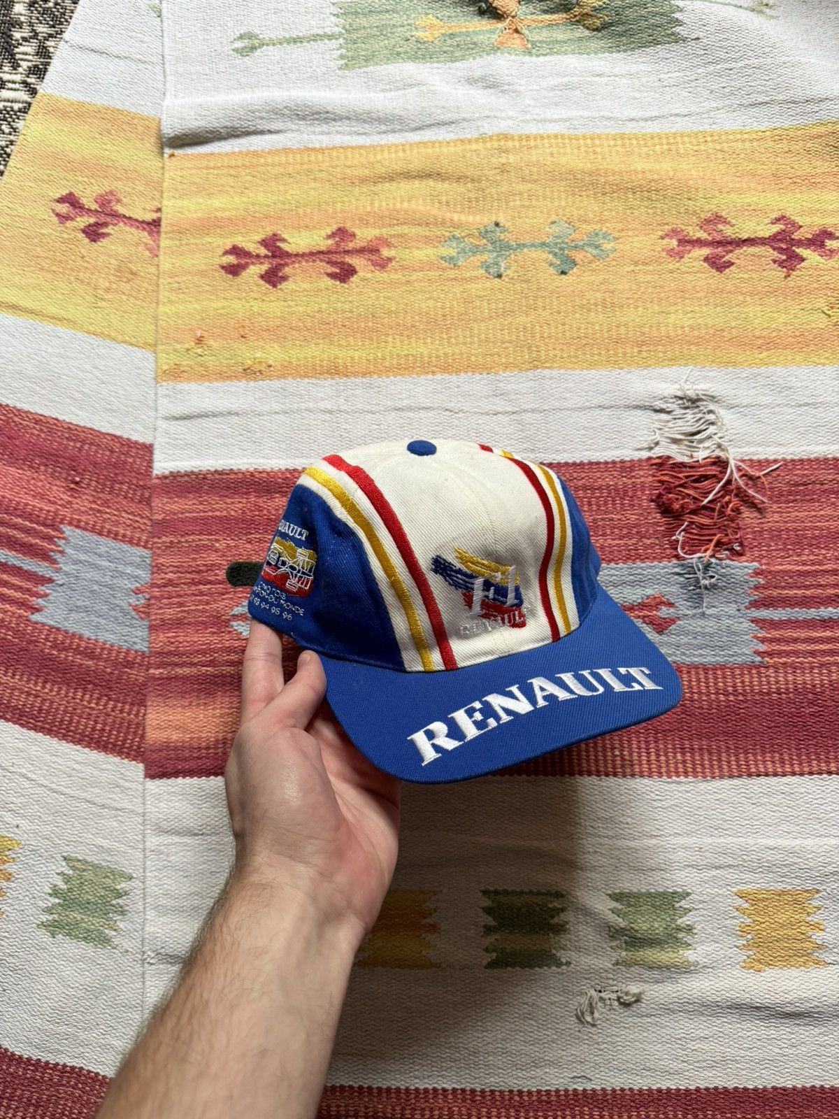 Vintage Vintage Renault Formula 1 90’s World Champions Hat Size ONE SIZE - 1 Thumbnail