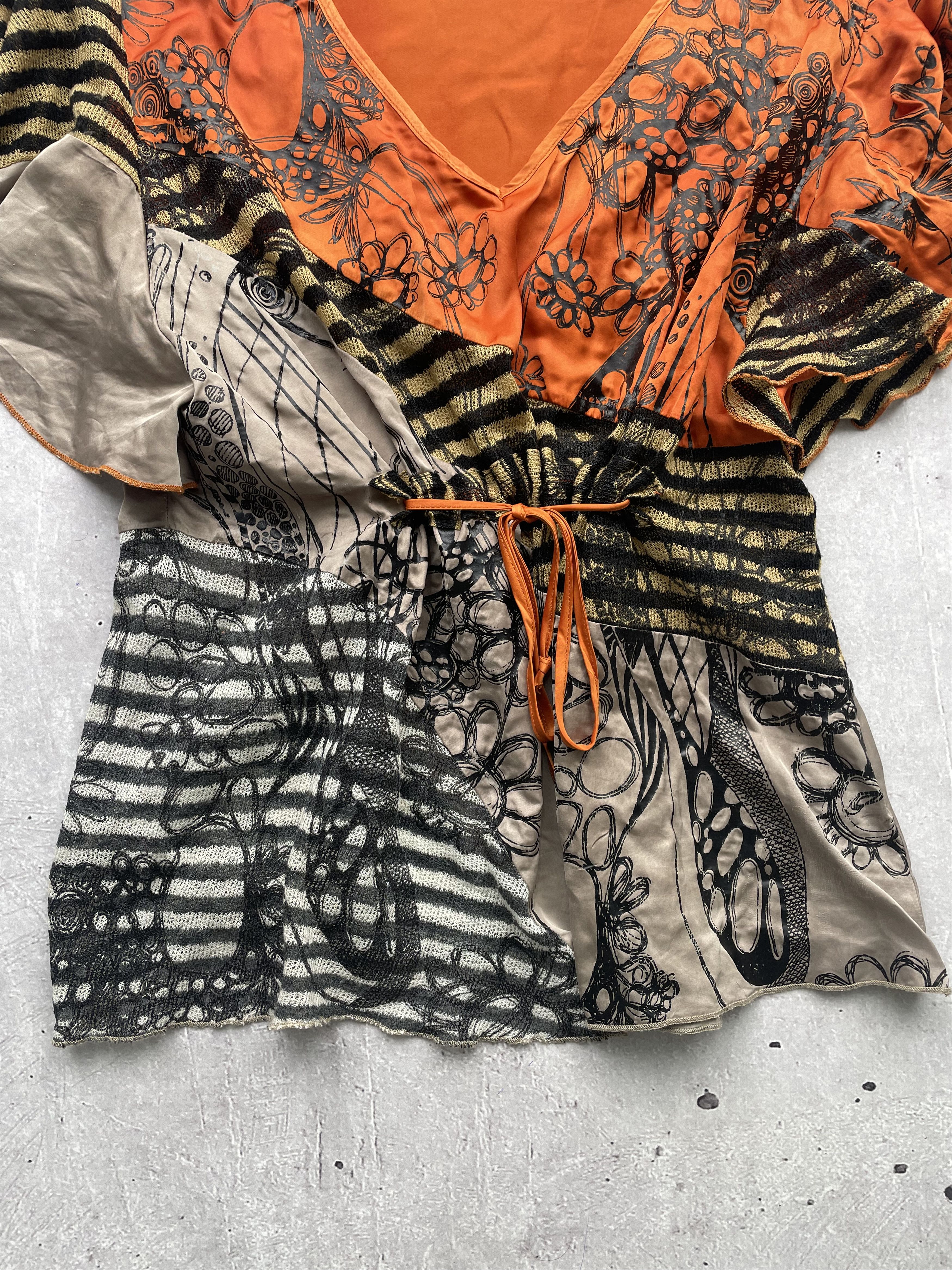 Other Vintage Amazing Bondage Blouse Size M / US 6-8 / IT 42-44 - 3 Thumbnail