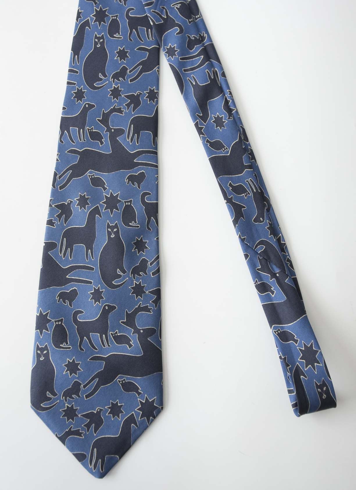 yves saint laurent tie vintage