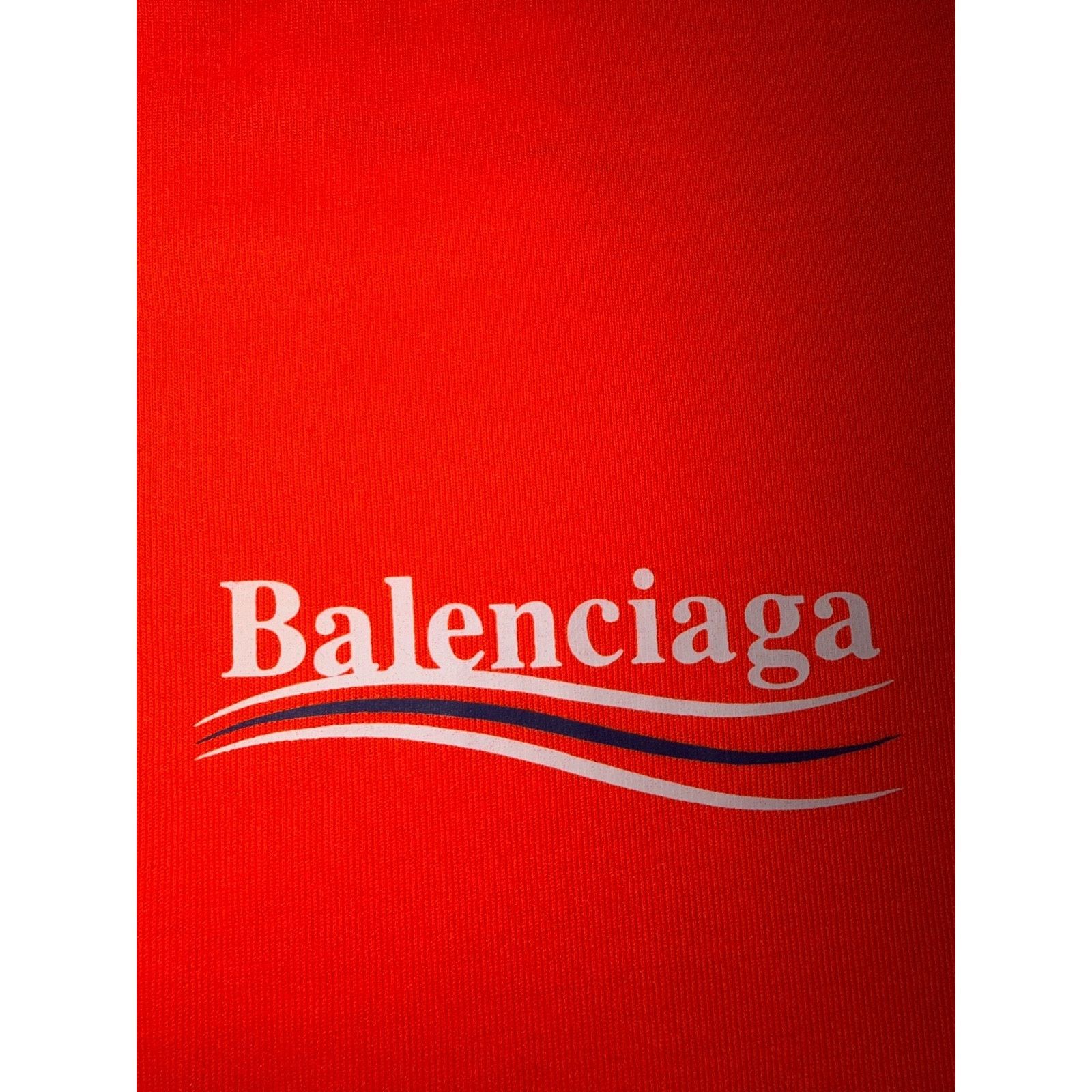 Balenciaga Balenciaga Political Campaign Neon Orange Tee T-Shirt Small Size S / US 4 / IT 40 - 3 Thumbnail