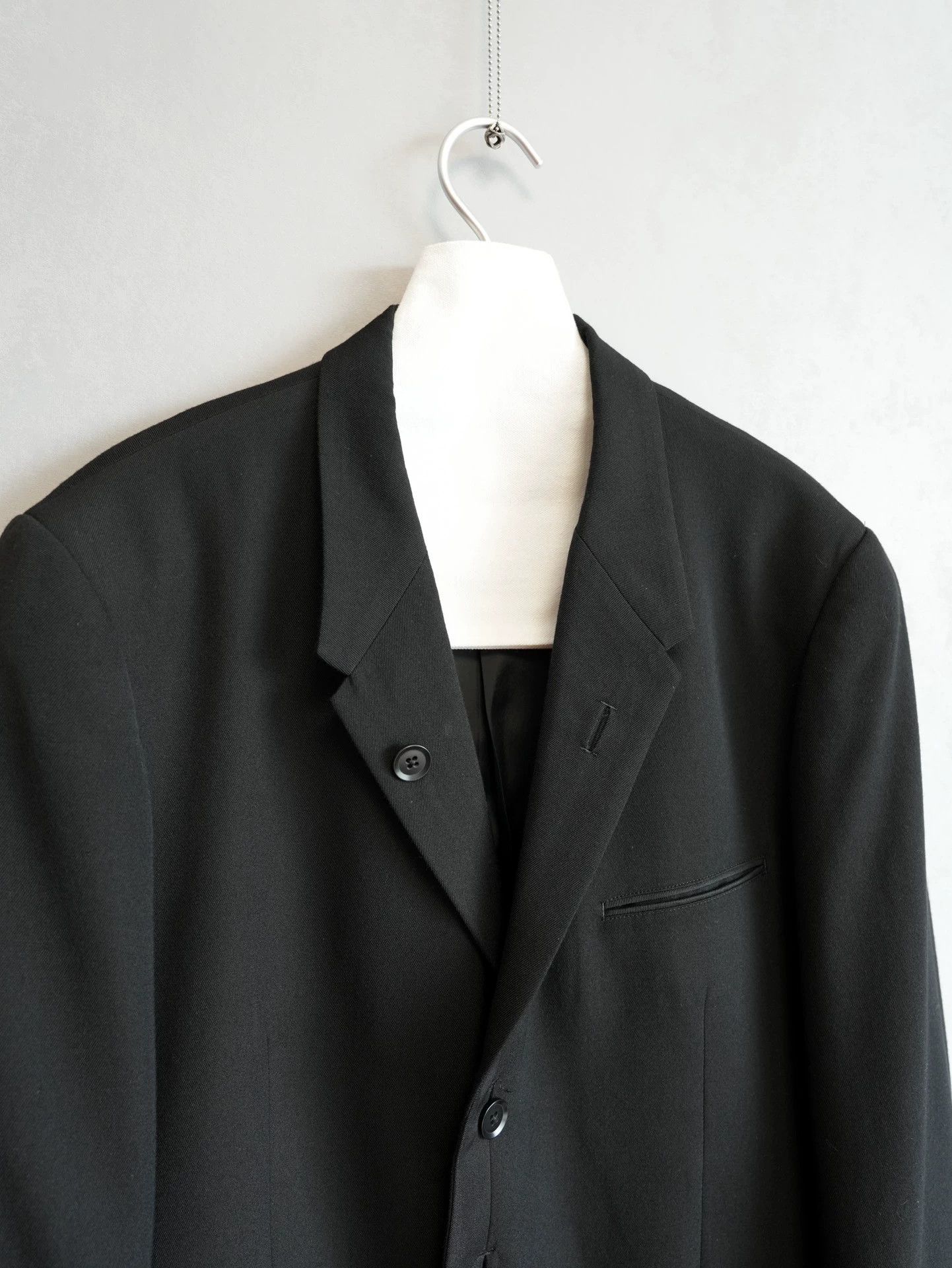 Yohji Yamamoto Yohji Yamamoto 01AW Cashmere Blend Jacket Gangster Size US M / EU 48-50 / 2 - 5 Thumbnail