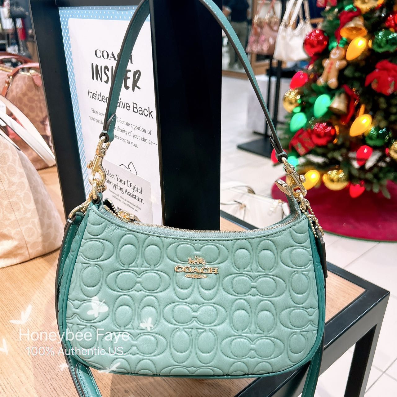 Coach Teri Shoulder Bag In Blocked Signature Leather CY674 Size ONE SIZE - 1 Thumbnail