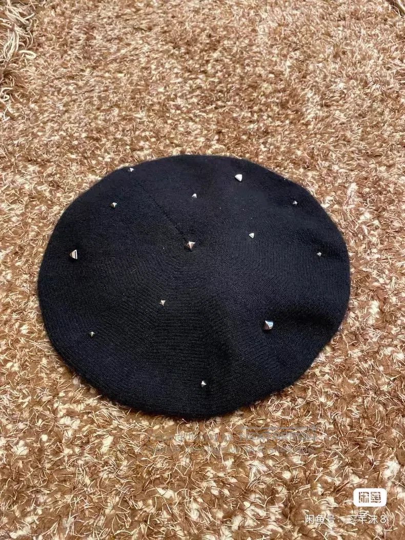 Hermes Hermes size M Cashmere Beret Size ONE SIZE - 3 Thumbnail