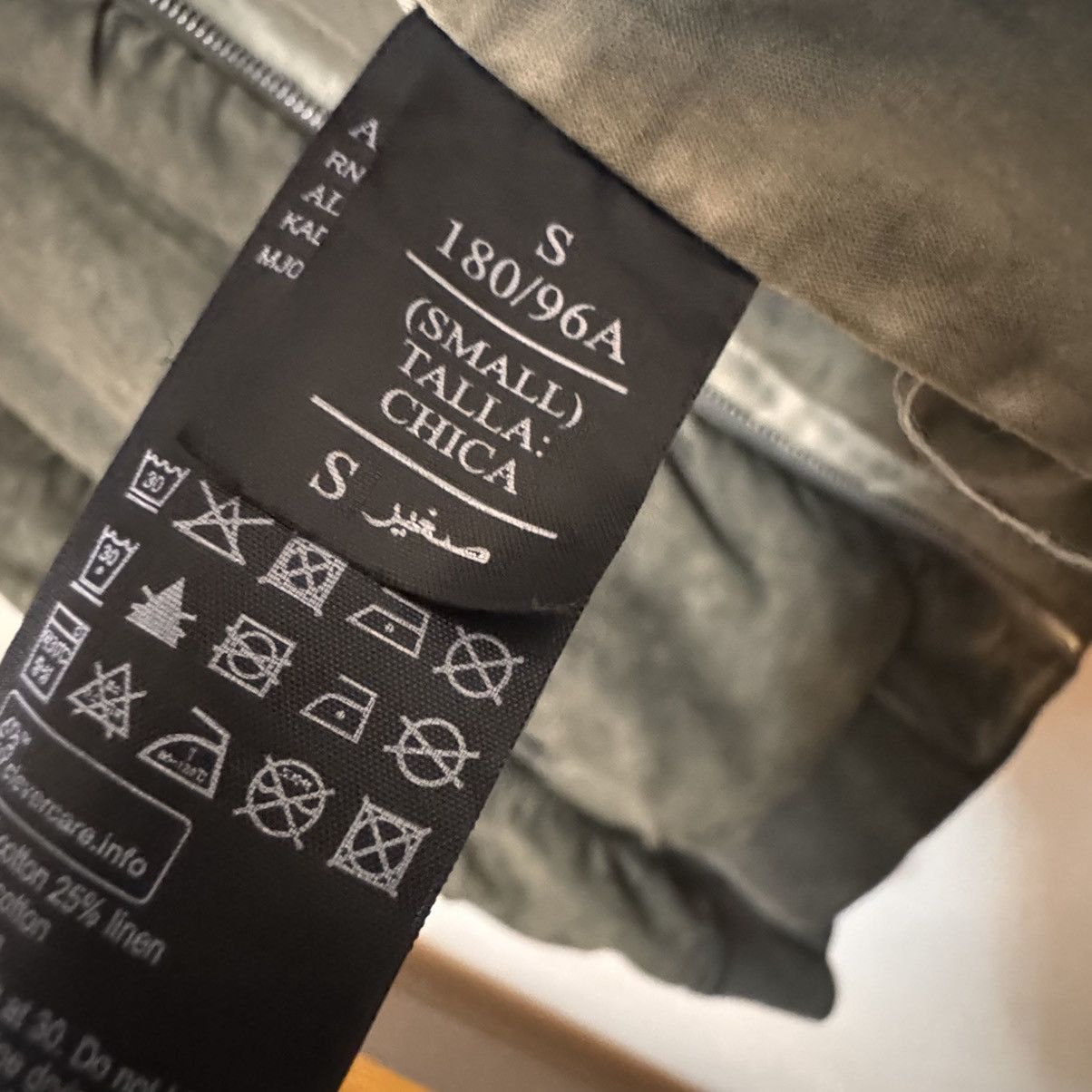 Allsaints RARE AllSaints Kado Oil-Washed Linen Bomber - Exclusive Size US S / EU 44-46 / 1 - 3 Thumbnail