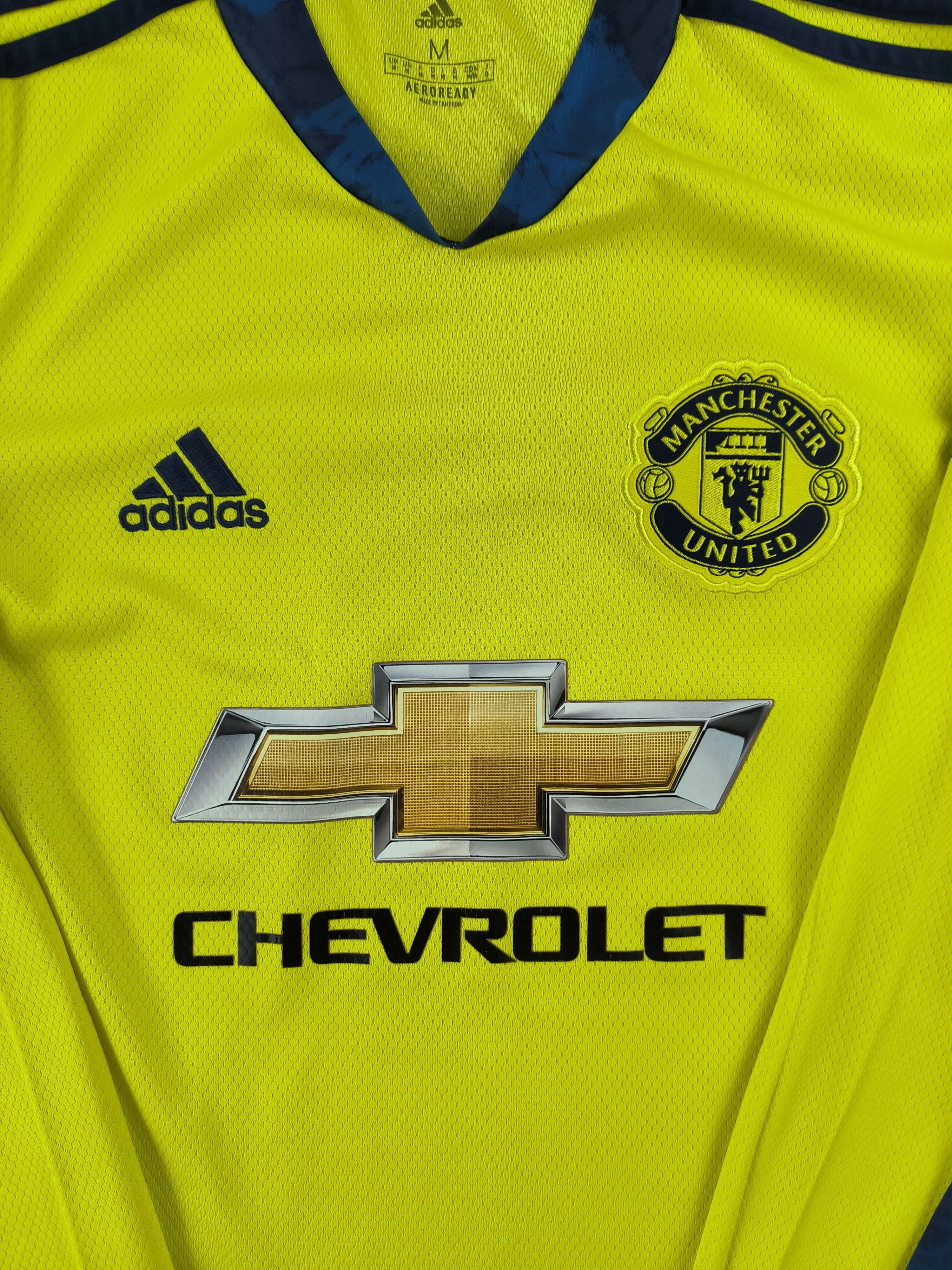 Adidas Manchester United 2020-21 Adidas GK De Gea football jersey M Size US M / EU 48-50 / 2 - 3 Thumbnail