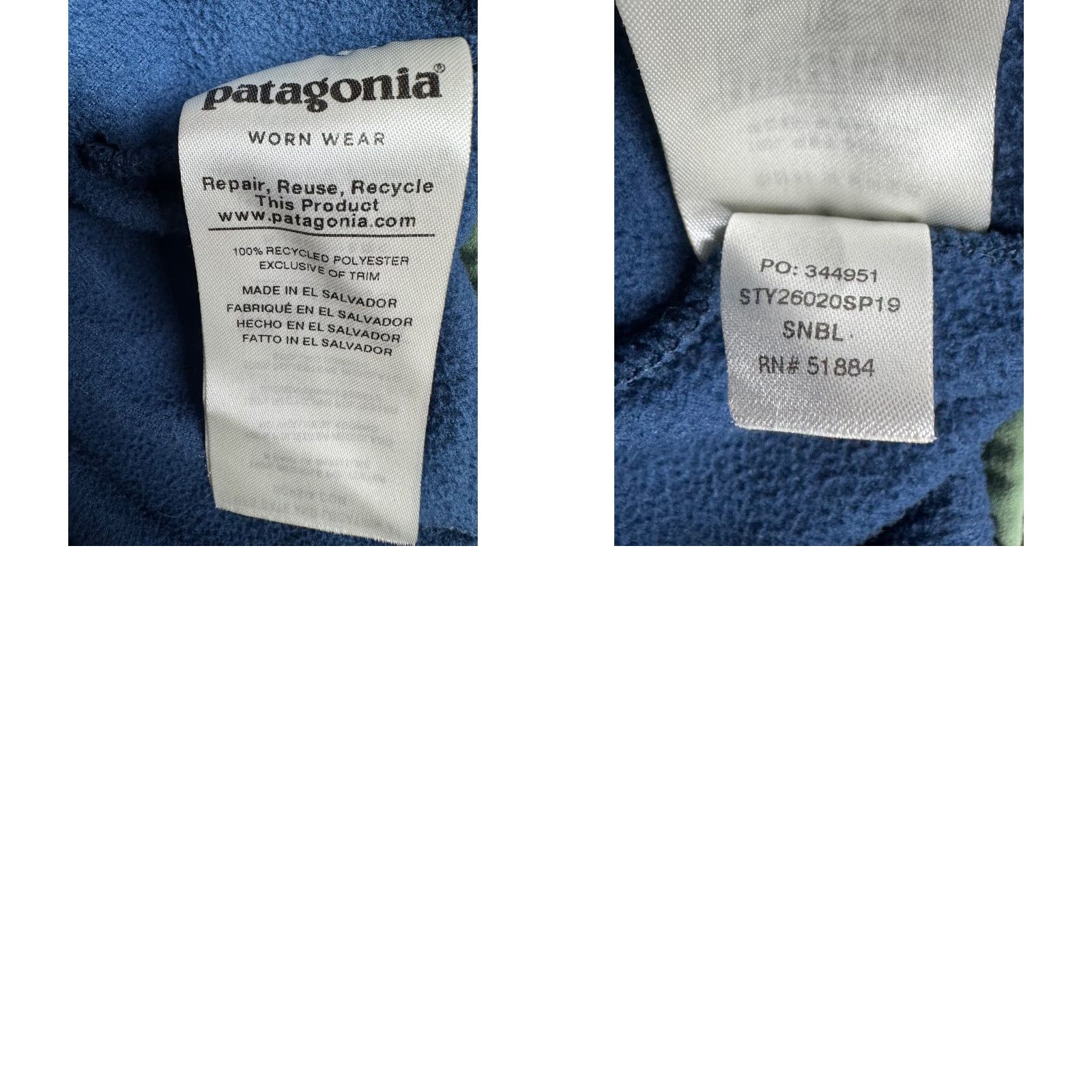 Patagonia Patagonia Women's Micro D Snap-T Pullover Size M Stone Blue Shirt Womens Stone Blue Size M / US 6-8 / IT 42-44 - 8 Thumbnail