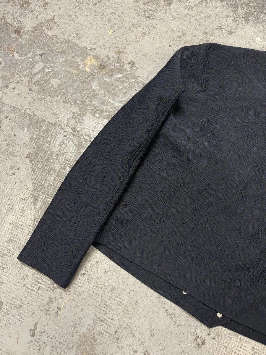 Emporio Armani FW2018 Emporio Armani Asymmetrical Navy Light Shadow Jacket Size US L / EU 52-54 / 3 - 7 Thumbnail