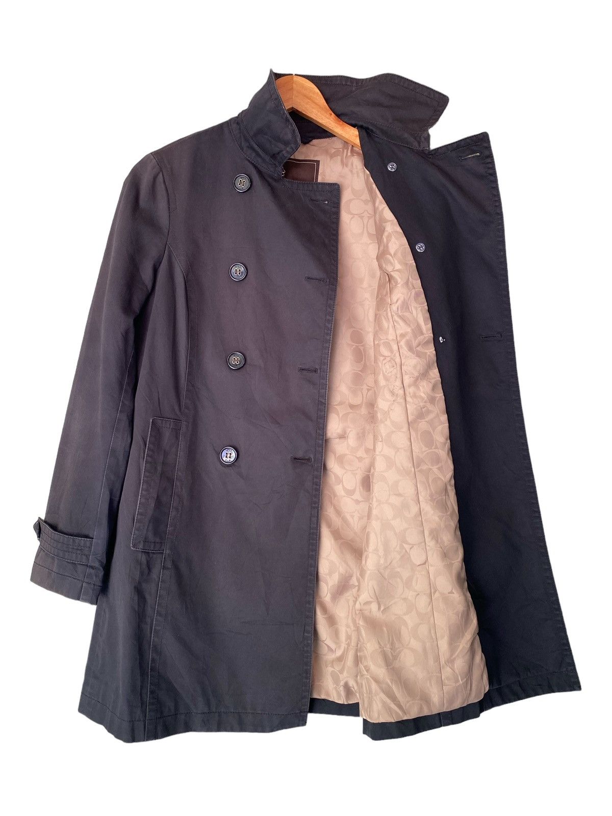Coach × If Only Was True Rare COACH Double Brested Jacket Size US XS / EU 42 / 0 - 17 Thumbnail