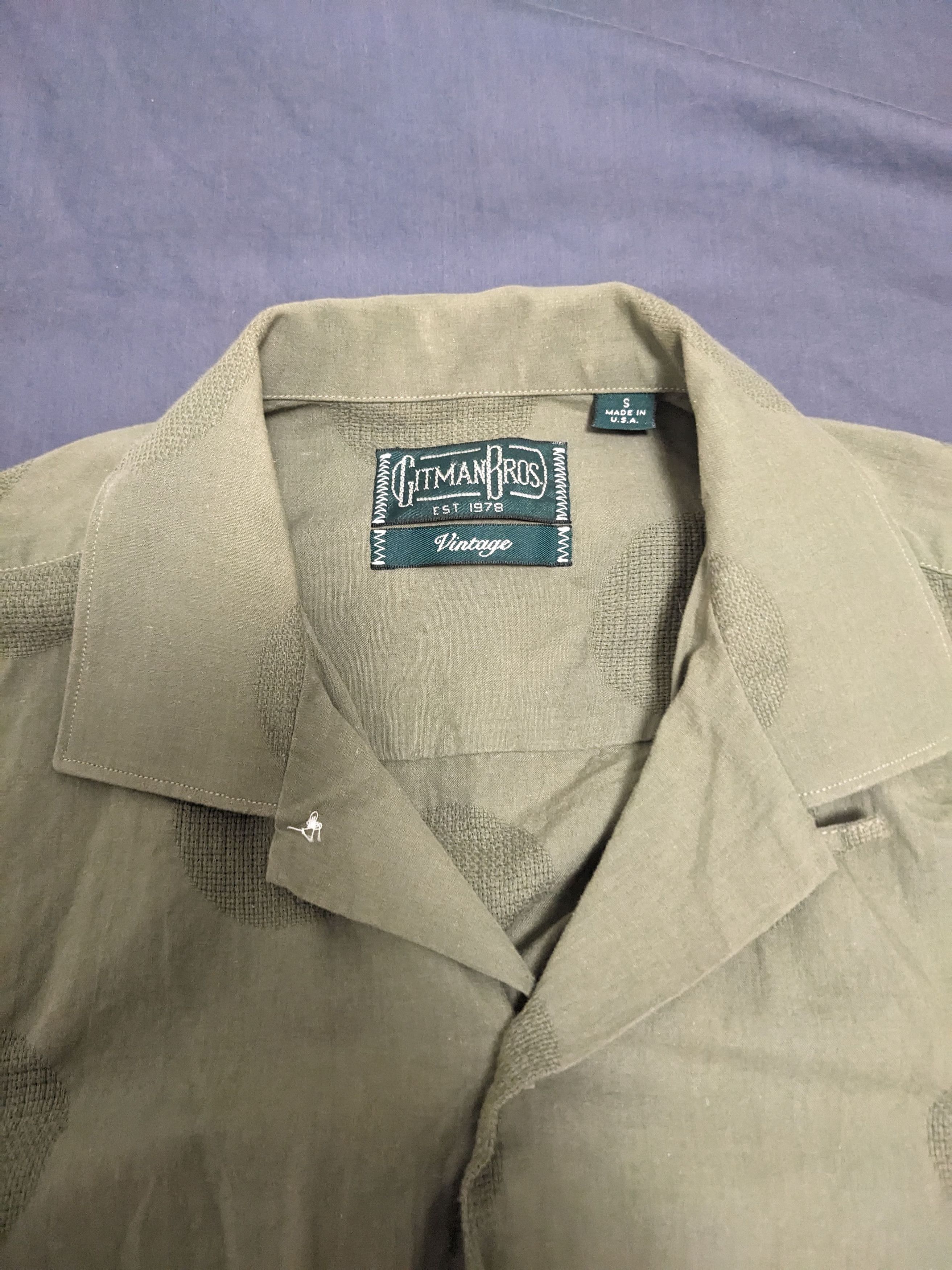 Gitman Bros. Vintage gitman vintage camp shirt Size US S / EU 44-46 / 1 - 2 Thumbnail