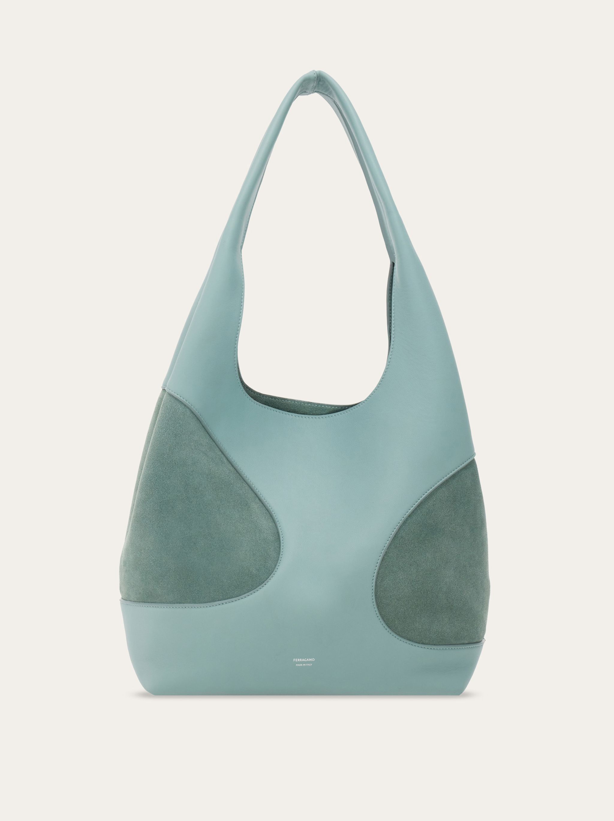 Salvatore Ferragamo o1s1rm0924 Size: OS / Hobo Bag in Sage Green Size ONE SIZE - 1 Thumbnail