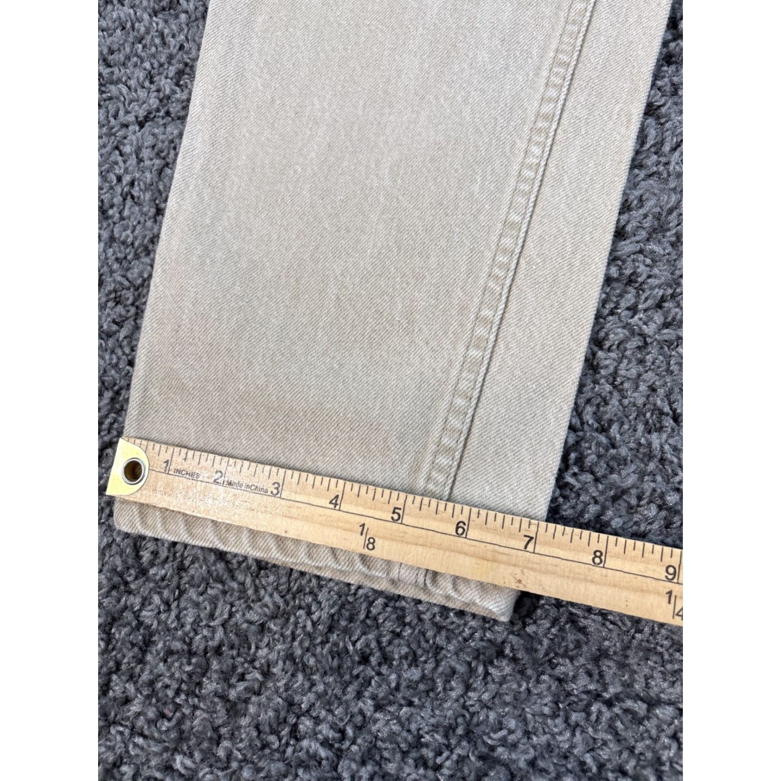 Levi's VINTAGE Levi's 550 Jeans Men 34X30 Tan Relaxed Tapered Orange Tab 90s USA Size US 34 / EU 50 - 3 Thumbnail