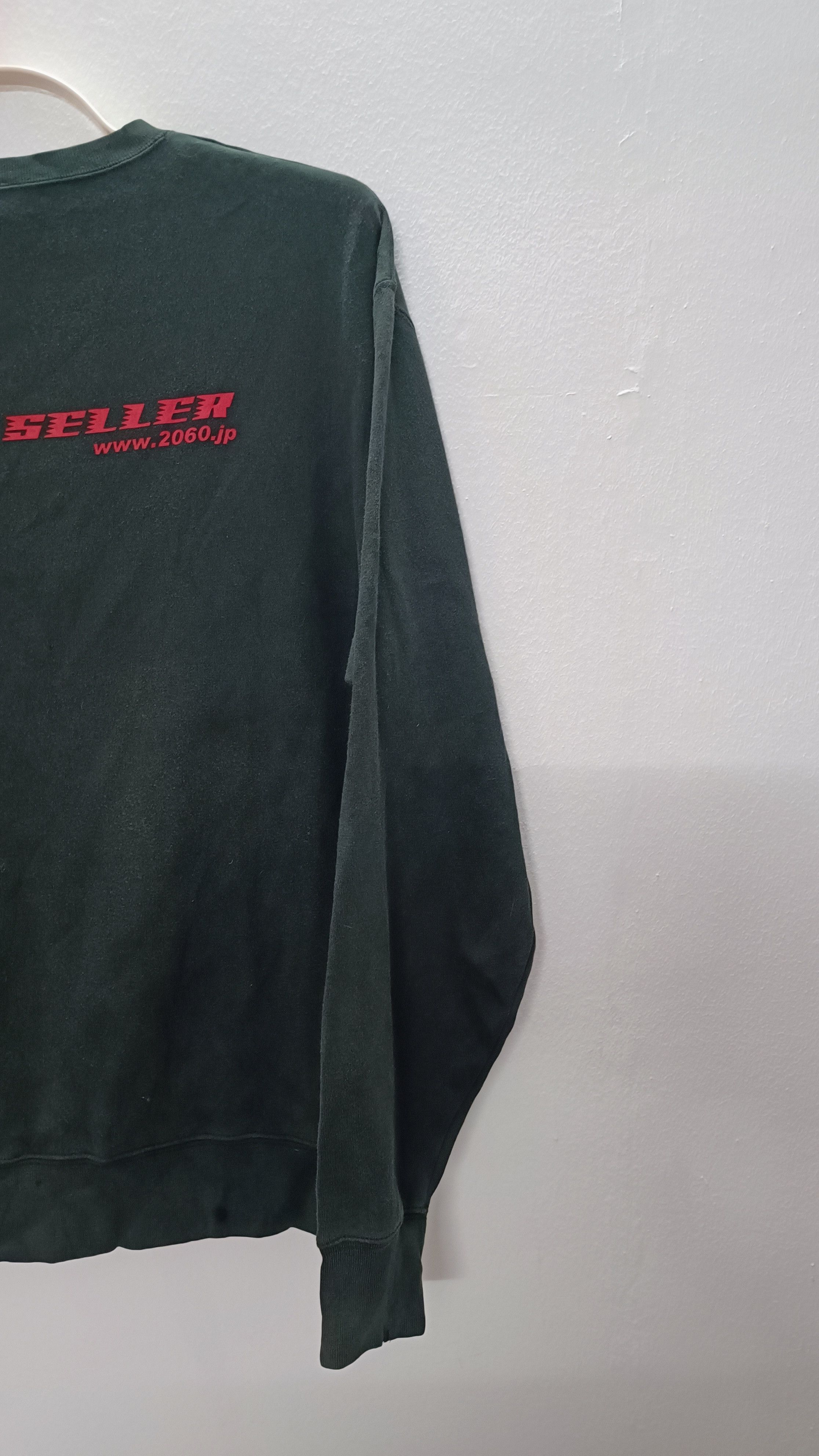 Japanese Brand × Vintage Vintage Look Japanese Power Seller Black Sweatshirts Size US XL / EU 56 / 4 - 9 Thumbnail