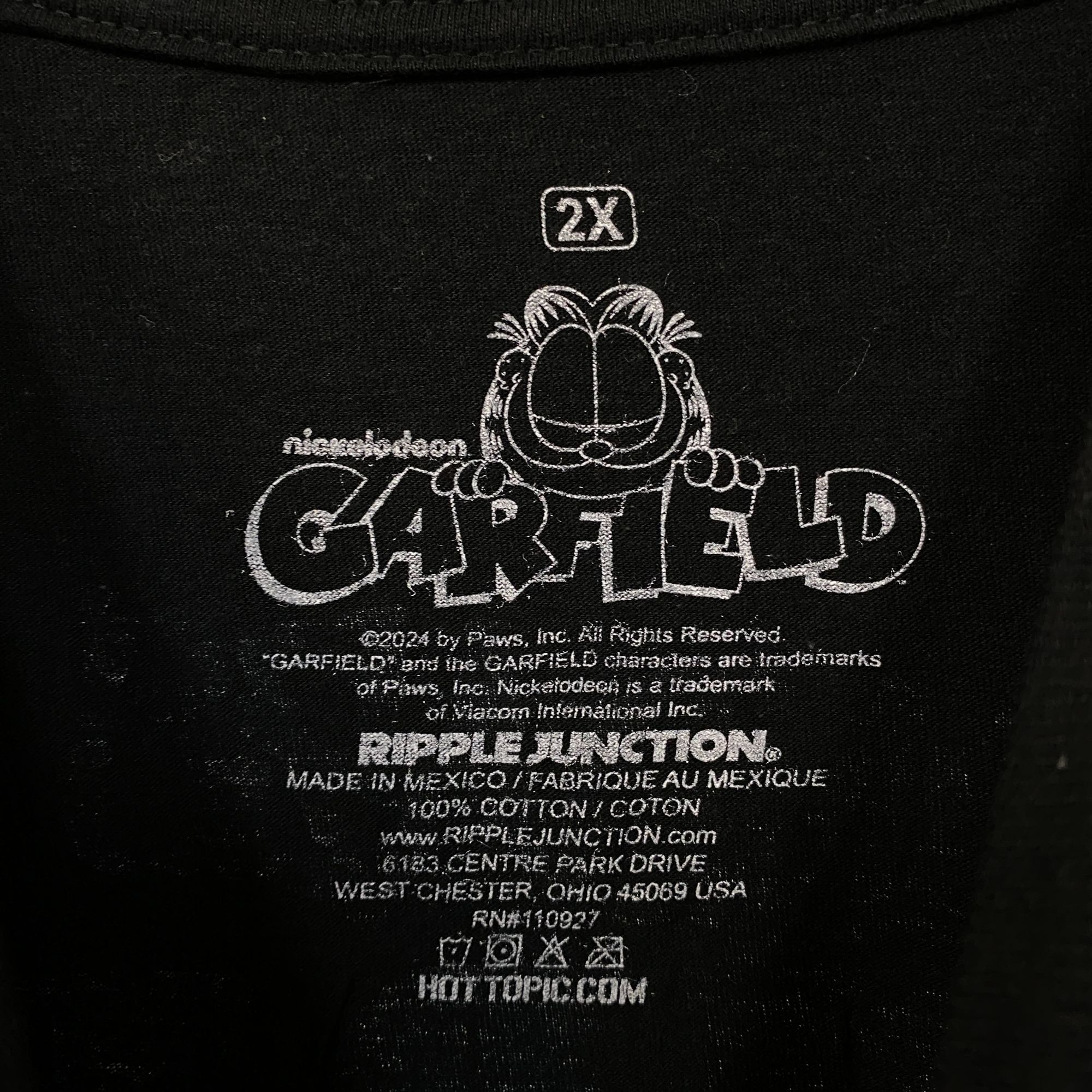 Nickelodeon Nickelodeon Garfield H8 Munidaze World Tour T-Shirt 2XL Size US XXL / EU 58 / 5 - 5 Thumbnail