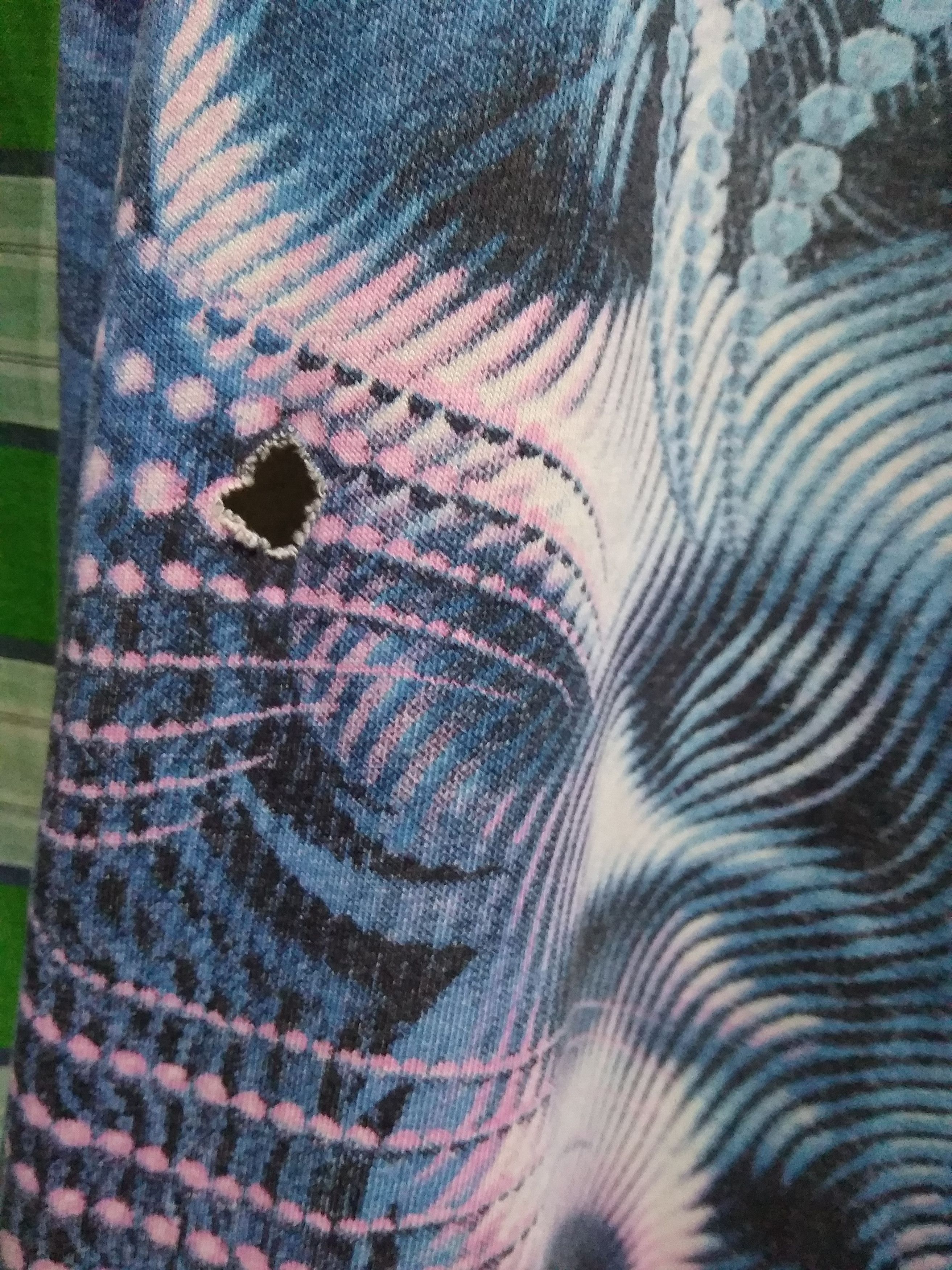 Vintage Vtg Space Tribe psychedelic LSD trippy alien Alex Grey Size US L / EU 52-54 / 3 - 10 Thumbnail