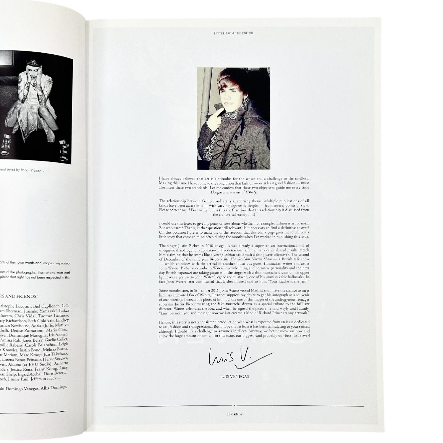 Other Lady Gaga RARE 1 of 1,500 Limited Edition Candy Magazine Size ONE SIZE - 13 Thumbnail