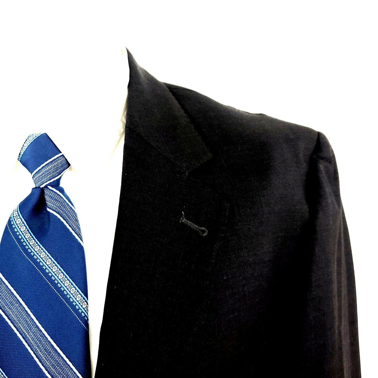 Jos. A. Bank Jos A Bank Signature Gold 2 Button Suit Jacket 40R Gray Blaz Size 40R - 2 Thumbnail